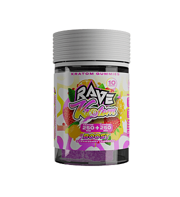 Rave Gummies Boost (Strawberry Lemonade) Rave Gummies Boost (Strawberry Lemonade)