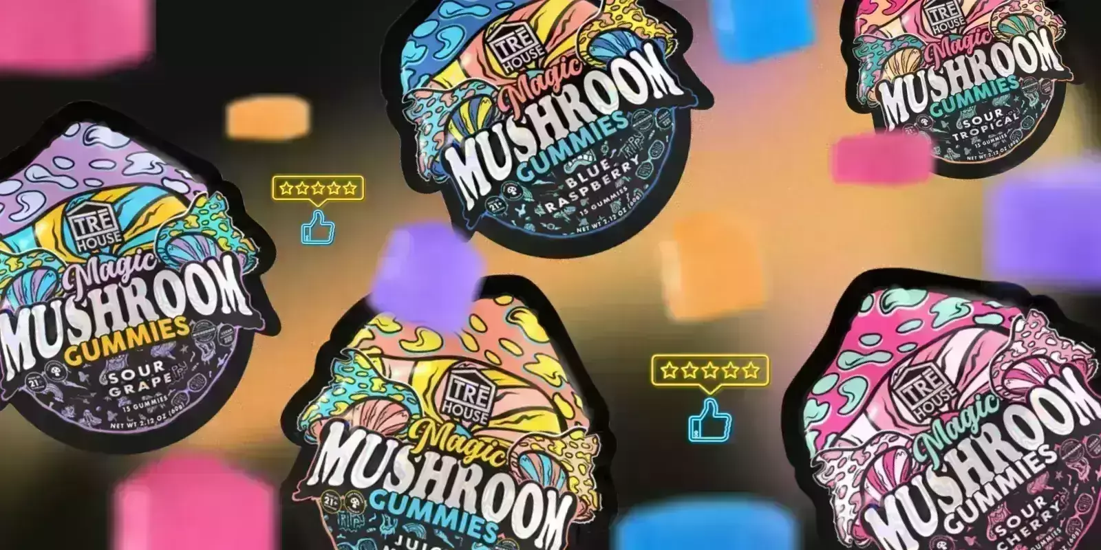 Tre House Magic Mushroom Gummies Review: What to Expect? | MIT Therapy