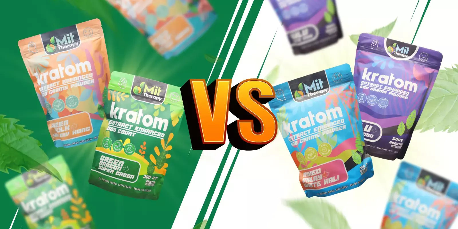 White Kratom vs Green Kratom: A Complete Comparison Guide