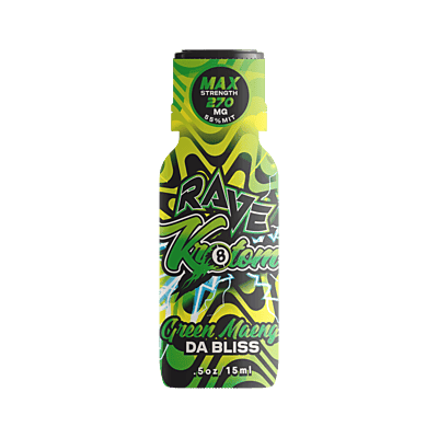 *Rave Green Maeng Da Bliss Extract Shot (Green Tea)* *Rave Green Maeng Da Bliss Extract Shot (Green Tea)*