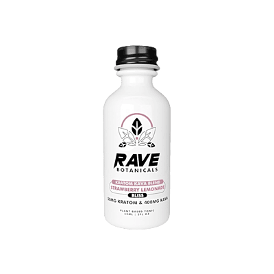 *Rave Kava Blend Bliss Shot Strawberry Lemonade*