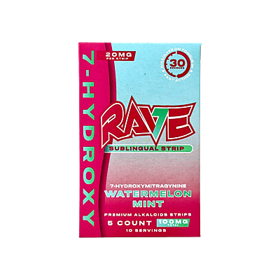 *Rave 7oh Strips Watermelon Mint*