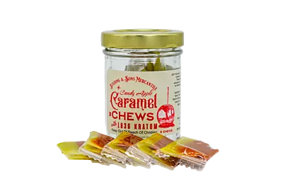 *1836 Kratom Candy Apple Caramel Chews *1836 Kratom Candy Apple Caramel Chews