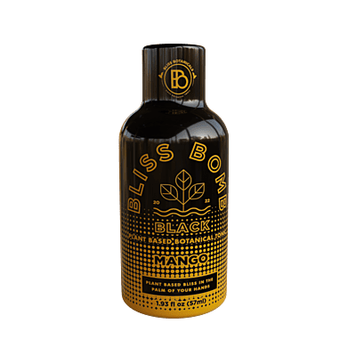 *Bliss Bomb Black Kava Kratom Tonics - Mango*