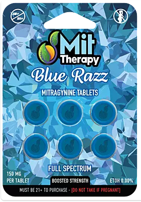 *MIT Therapy 150mg Tablets-Blue Raspberry*