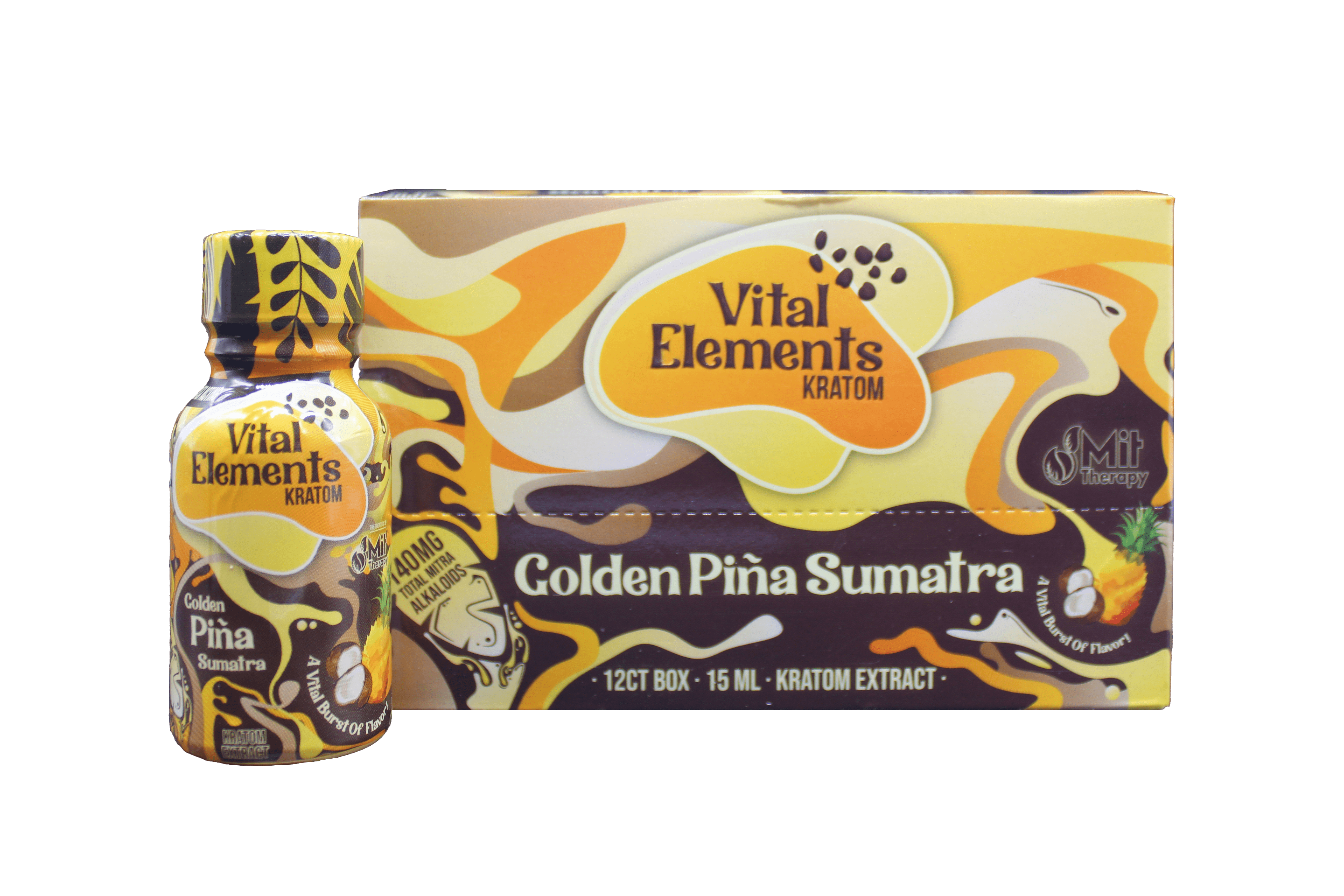 *Vital Elements Extract Shot Golden Pina Sumatra*