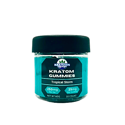 *Kratown Kratom Gummies Tropical Storm (10ct) (25mg)* *Kratown Kratom Gummies Tropical Storm (10ct) (25mg)*