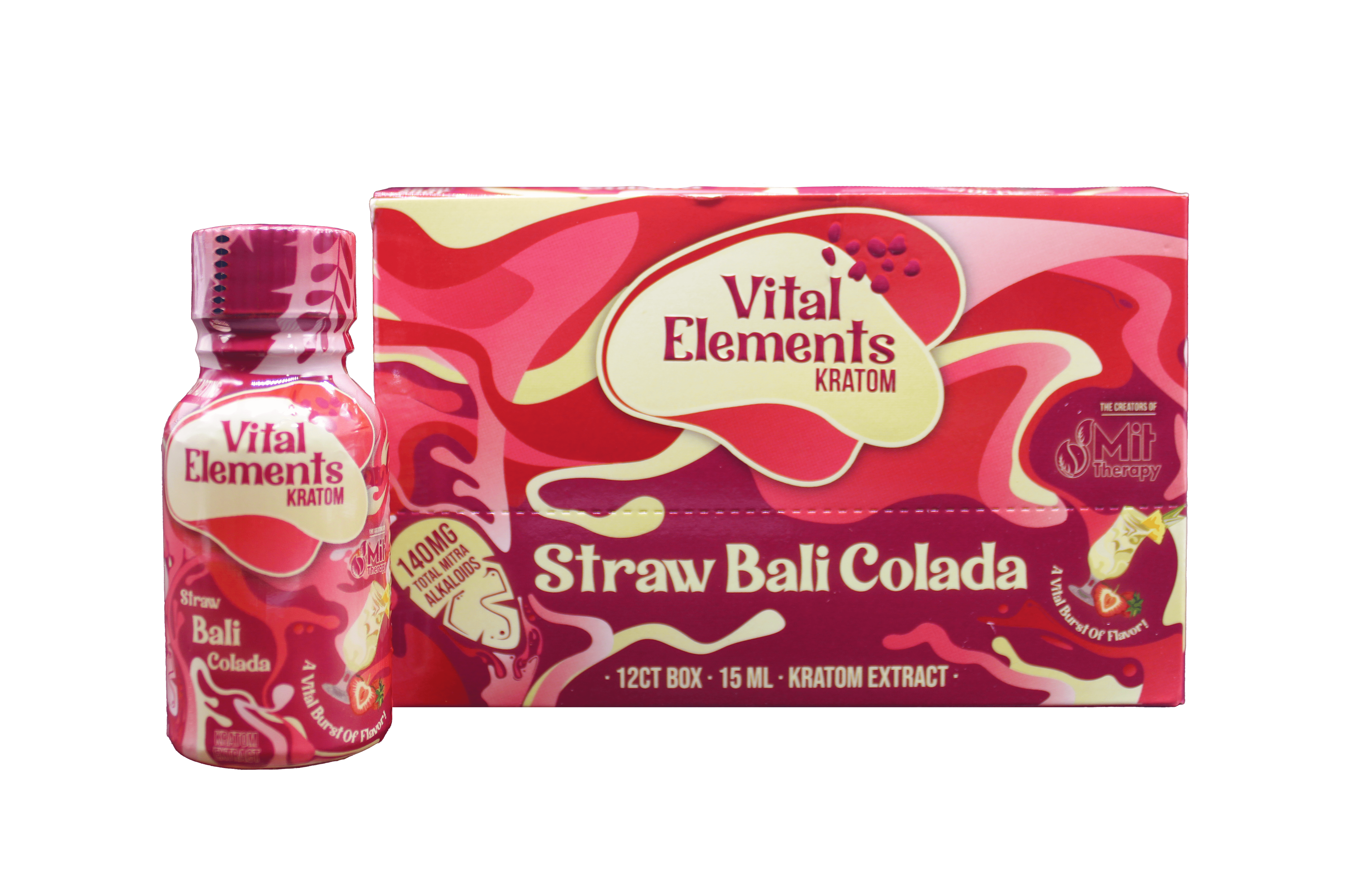 *Vital Elements Extract Shot Straw Bali Colada*