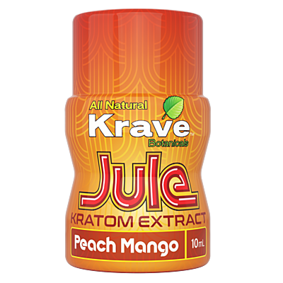 Krave Botanicals Peach Mango Jule Extract Shot