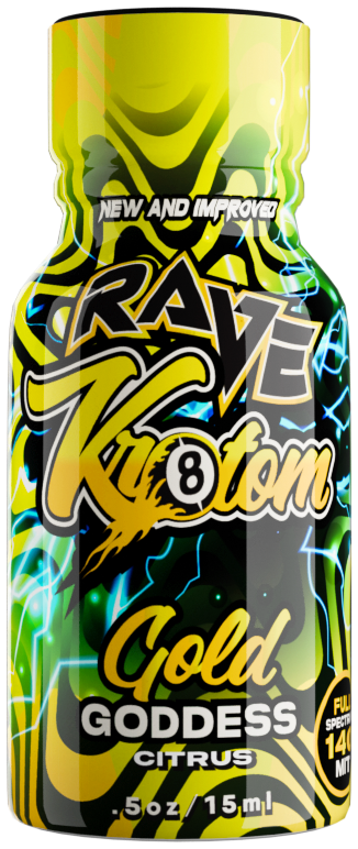 *Rave Gold Goddess Extract Shot (Citrus)*