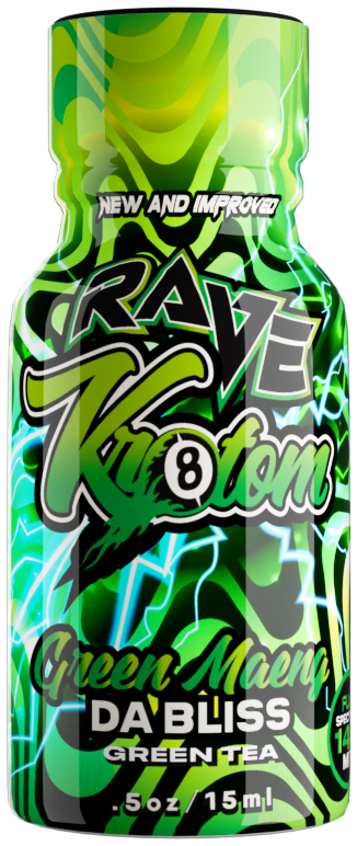 *Rave Green Maeng Da Bliss Extract Shot (Green Tea)*