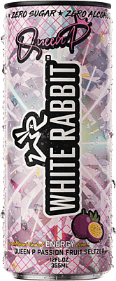 *White Rabbit Queen P Passionfruit Kratom Seltzer *White Rabbit Queen P Passionfruit Kratom Seltzer